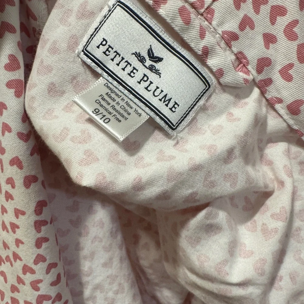 Petite Plume Pink Hearts Robe 💕